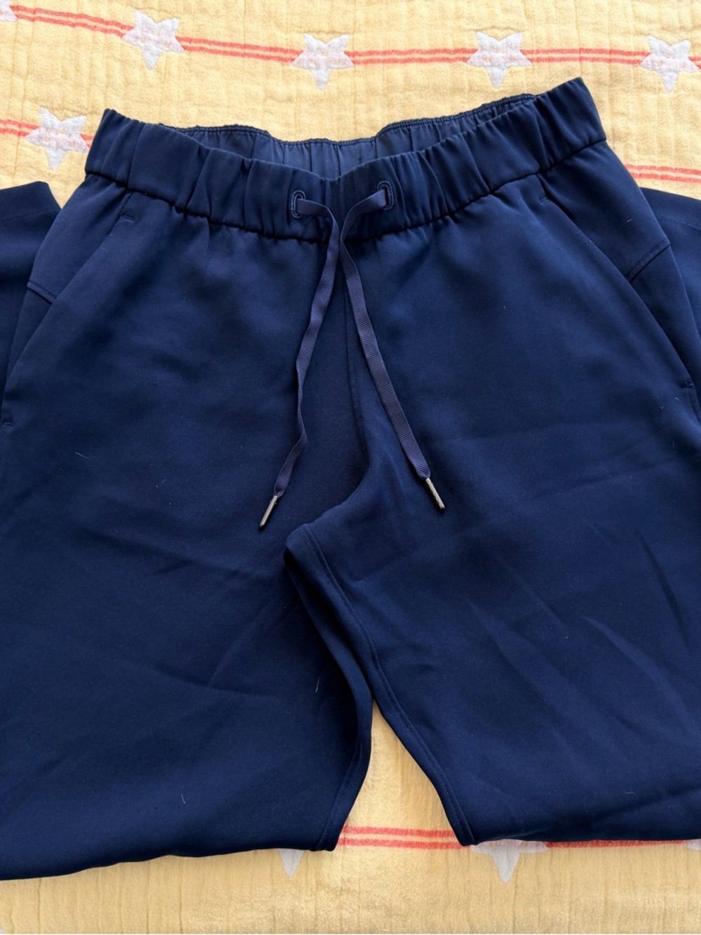 Cropped Navy Blue Lululemon Pants